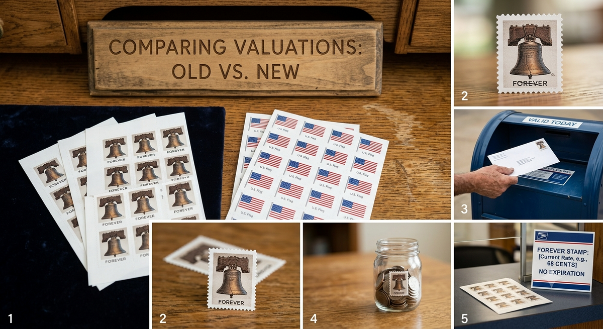 Are older Forever Stamps worth more