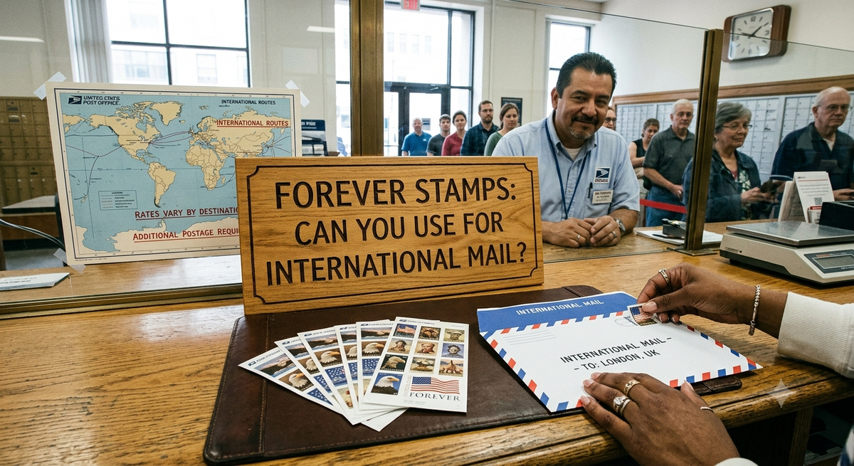 Can you use Forever Stamps internationally