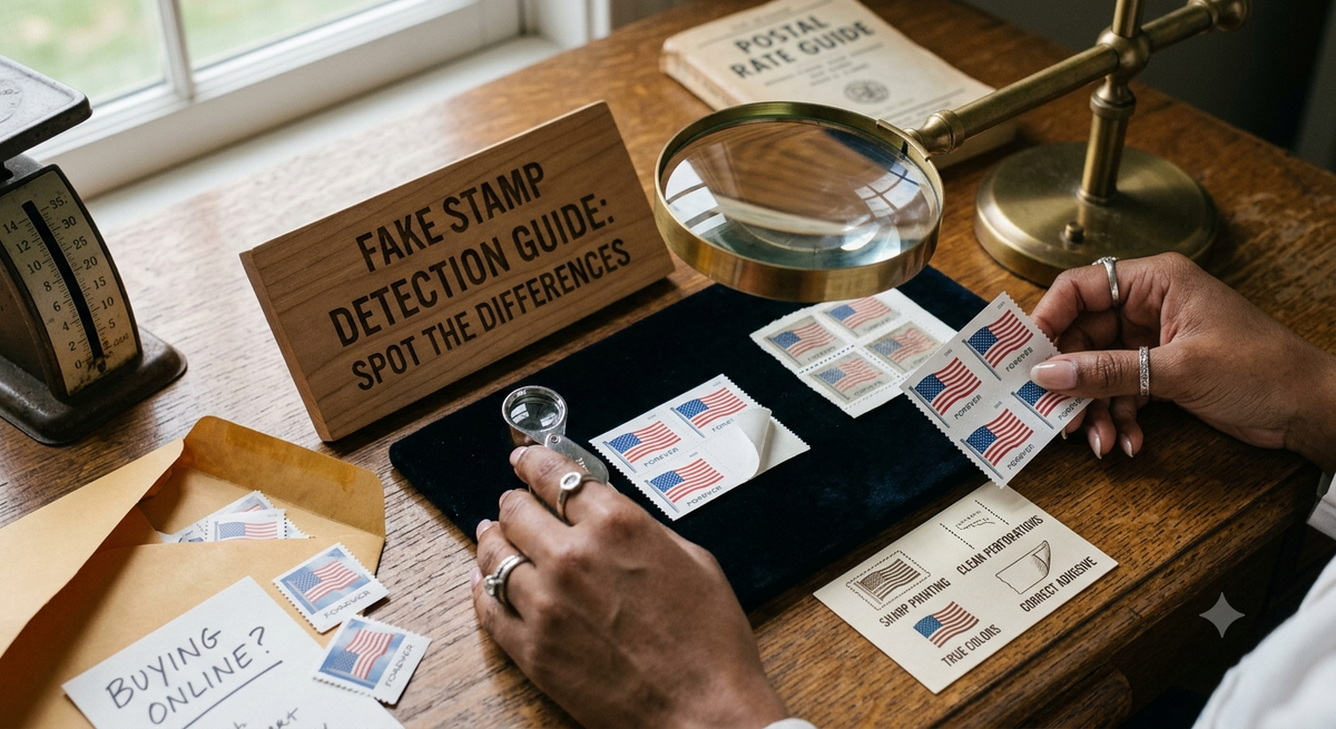 Avoid stamp scams on the internet