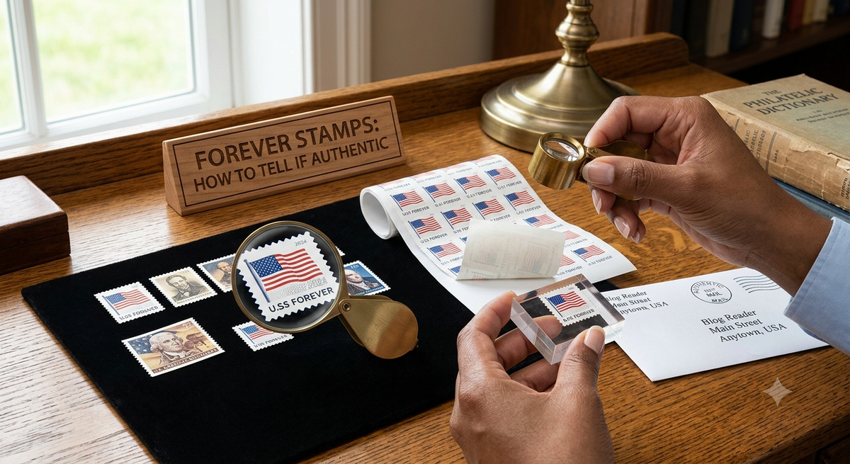 How to spot fake Forever Stamps