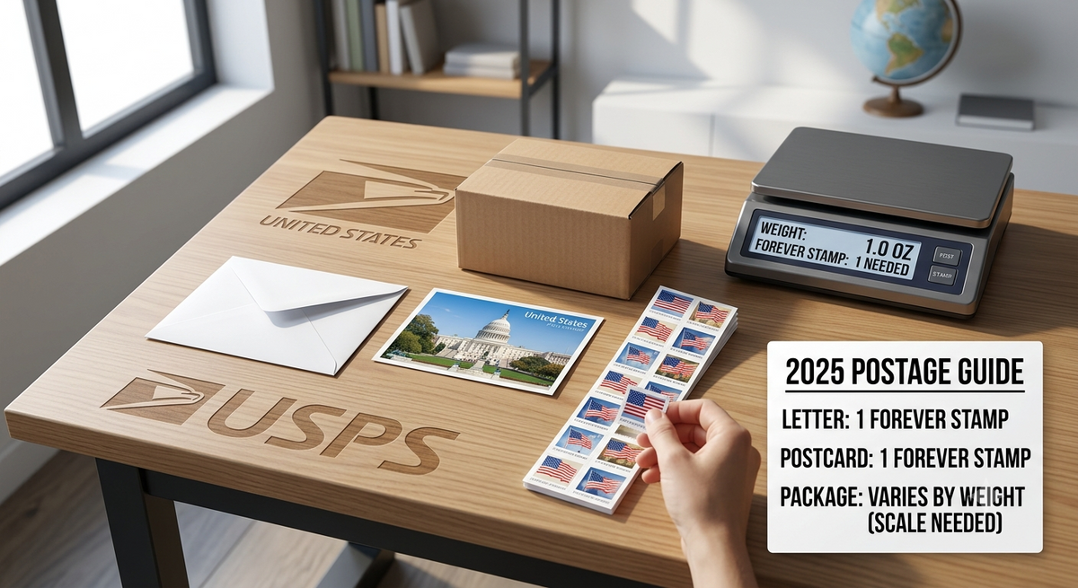 How many Forever Stamps per letter